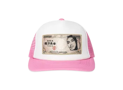 BlackEyePatch x Yuki Chiba "Billionaire" Mesh Cap "Pink"