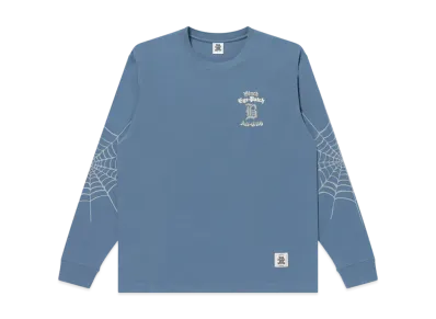 BlackEyePatch All CityCobweb L/S Tee "Dark Blue"