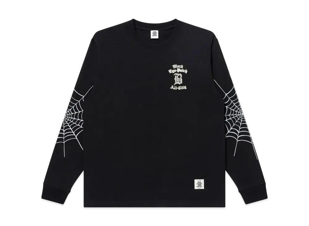 BlackEyePatch All CityCobweb L/S Tee "Black"