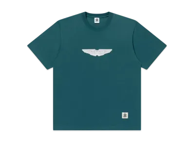 BlackEyePatch Prestige Wings Logo Tee "Peacock Green"