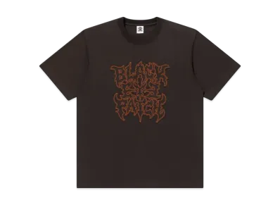 BlackEyePatch Trap Metal Stitched LOGo Tee "Dark Brown"
