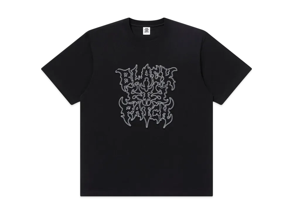 BlackEyePatch Trap Metal Stitched LOGo Tee "Black"