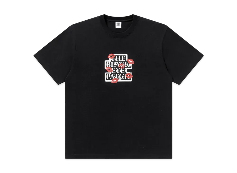 BlackEyePatch Kisses On OG Label Tee "Black"