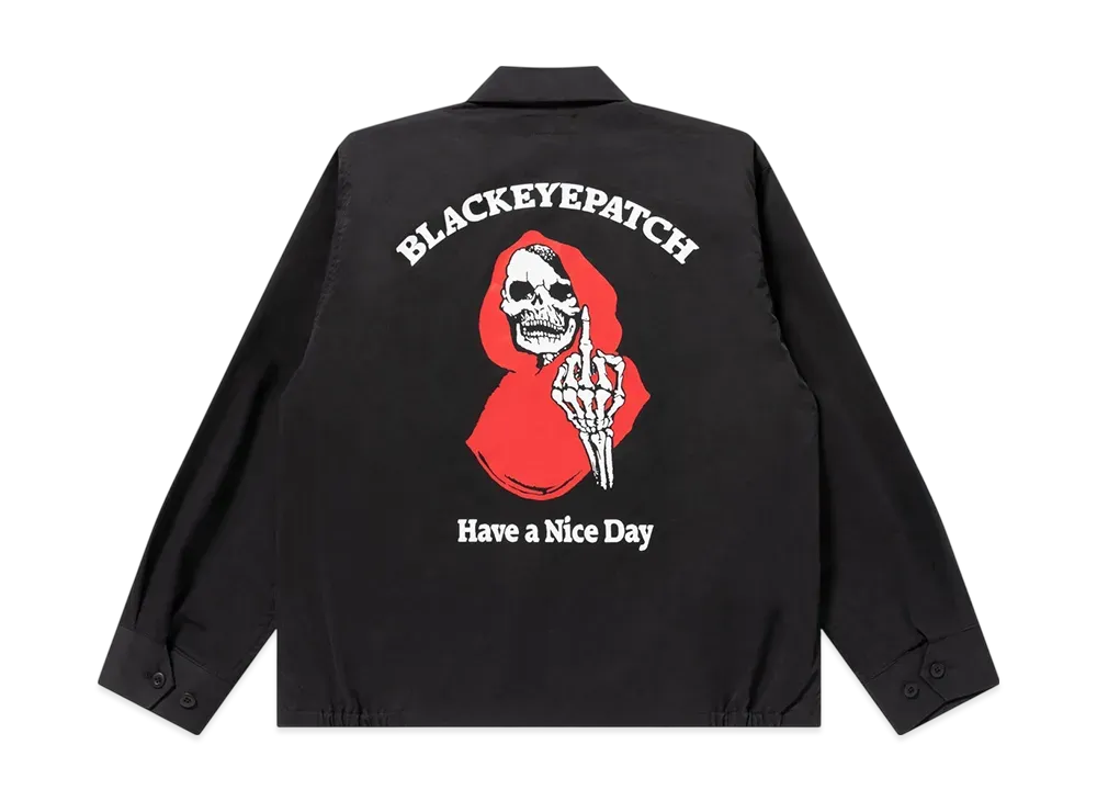 BlackEyePatch Have A Nice Day Drizzler Jacket "Black"