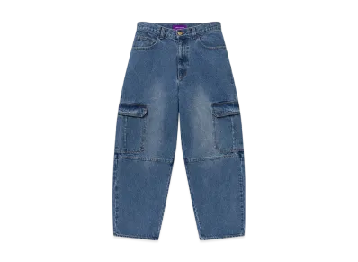 BlackEyePatch Urban Arrows Stitched Cargo Jeans "Indigo"