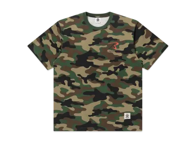BlackEyePatch Fieldgear Logo Tee "Woodland Camo"