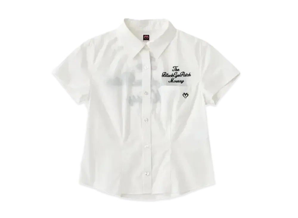 BlackEyePatch WOMEN x MOUSSY Bep Compact Shirt "White"
