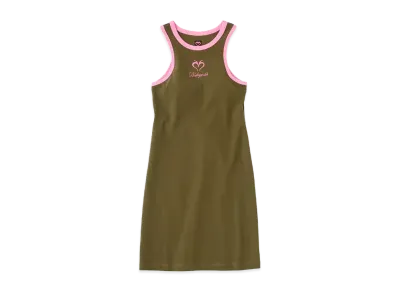 BlackEyePatch WOMEN x MOUSSY Bep Sleeveless Mini Dress "Khaki"