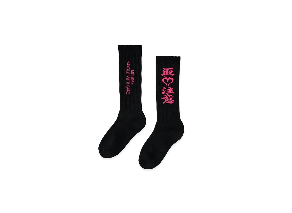 BlackEyePatch WOMEN x MOUSSY Bep HWC Heart Socks 