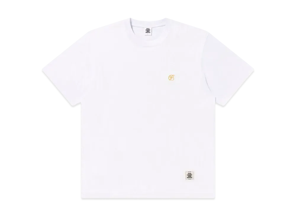 BlackEyePatch Heavy Weight Small B Emblem Tee "White"