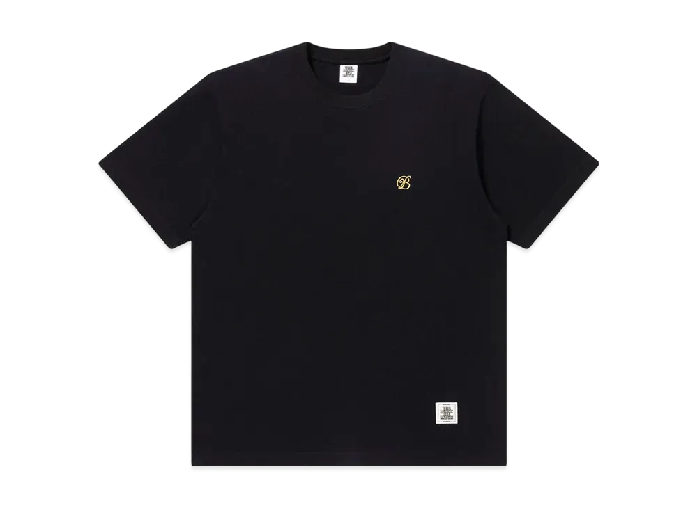 ブラックアイパッチ ヘビーウェイト スモールBエンブレムTシャツ "ブラック"