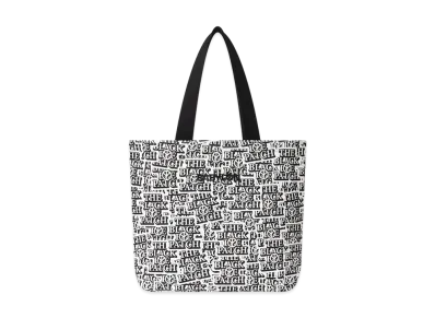 BlackEyePatch x Babylon OG Label Covered Tote Bag "White"