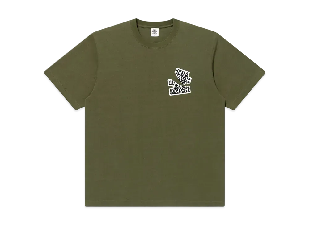 BlackEyePatch Torn OG Label Tee "Olive"