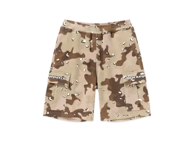 BlackEyePatch Tactical Logo Cargo Shorts "Desert Camo"