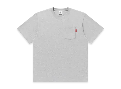 BlackEyePatch Heavy Weight HWC Pocket Tee "Heather Gray"