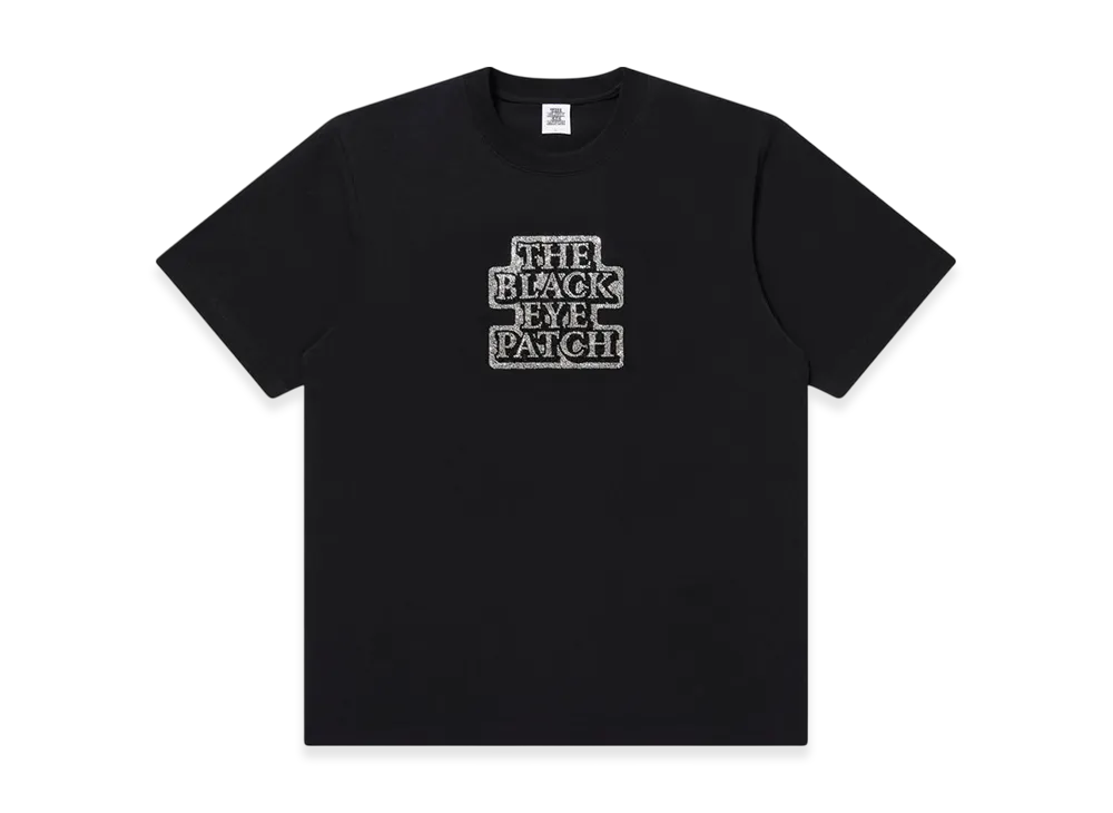 BlackEyePatch OG Label Rhinstone Tee "Black"