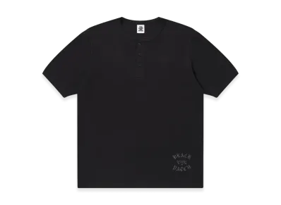 BlackEyePatch OE College Henley Tee "Black"
