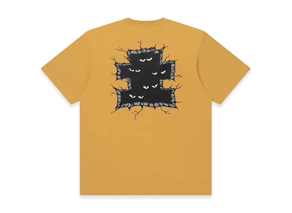 BlackEyePatch Eyes In The Wall Tee "Yellow"