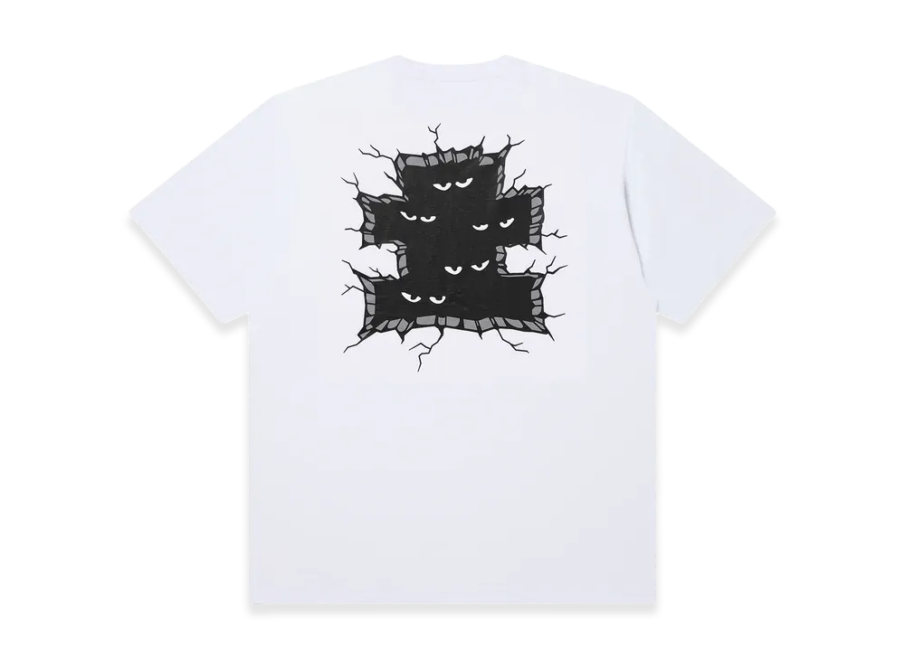 BlackEyePatch Eyes In The Wall Tee "White"