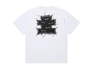 BlackEyePatch Eyes In The Wall Tee "White"