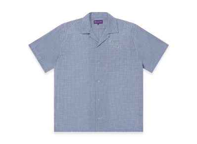 BlackEyePatch Brand Origin Checked S/S Shirt "Blue"