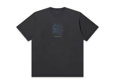 BlackEyePatch Polygon OG Label Tee "Washed Black"