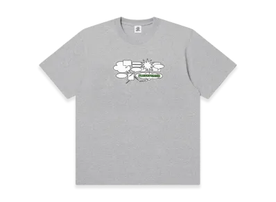 BlackEyePatch Speech Bubbles Tee "Heather Gray"