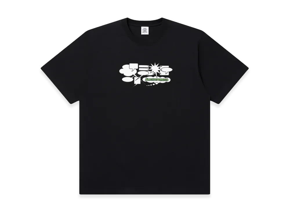 BlackEyePatch Speech Bubbles Tee "Black"
