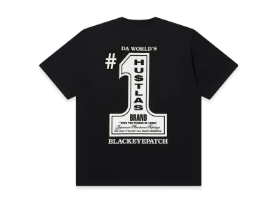BlackEyePatch Number One Hustlas Tee "Black"