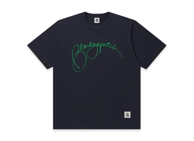 BlackEyePatch Sloppy Script Tee "Navy"