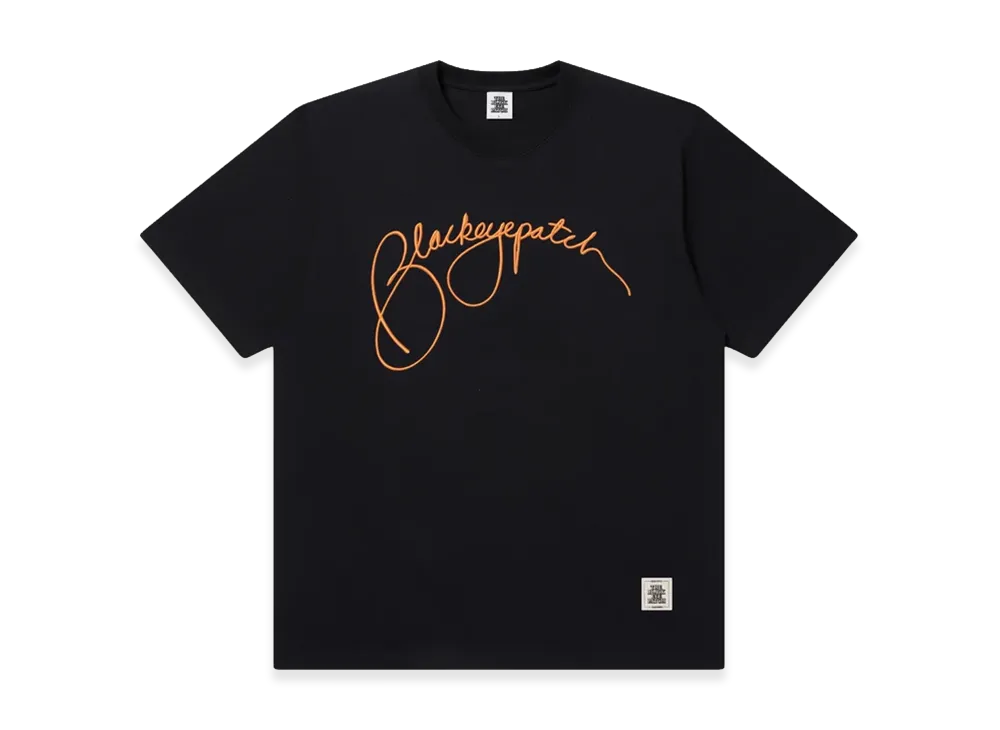 BlackEyePatch Sloppy Script Tee "Black"