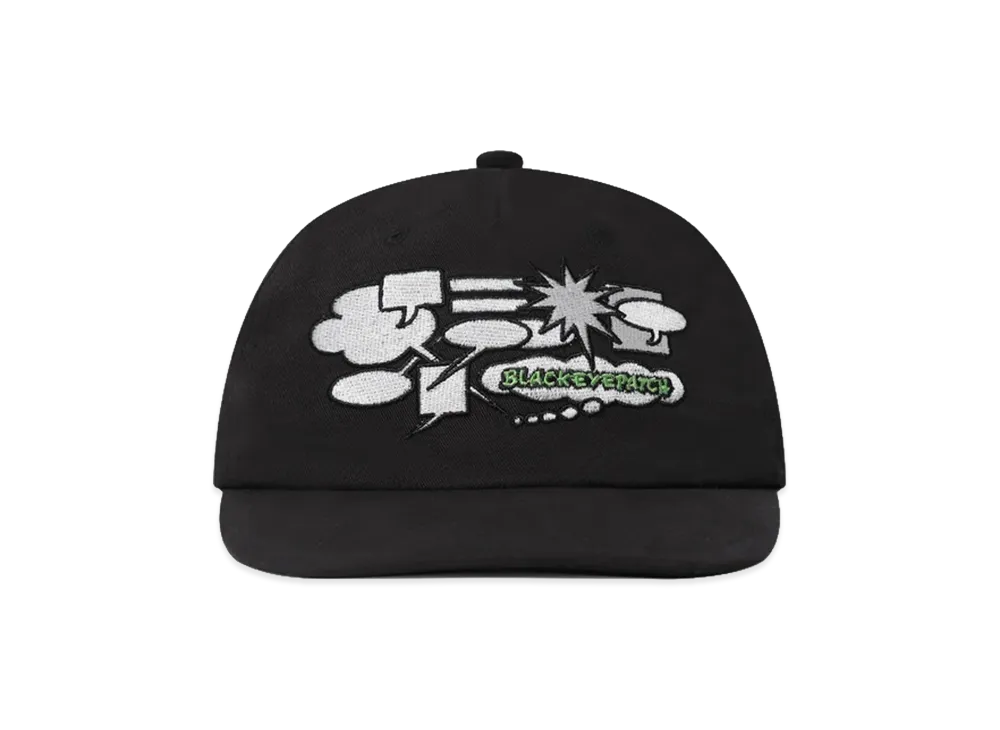 BlackEyePatch Speech Bubbles Cap "Black"