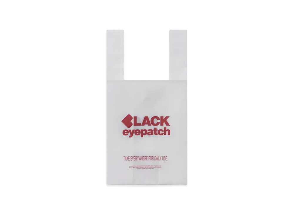 BlackEyePatch Pharmacy Logo Elastic Fold Bag "White"