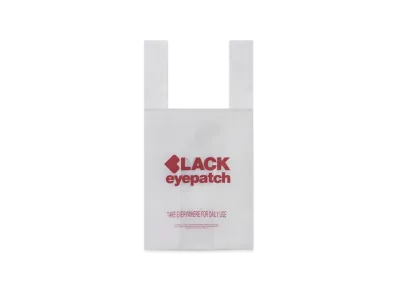 BlackEyePatch Pharmacy Logo Elastic Fold Bag "White"