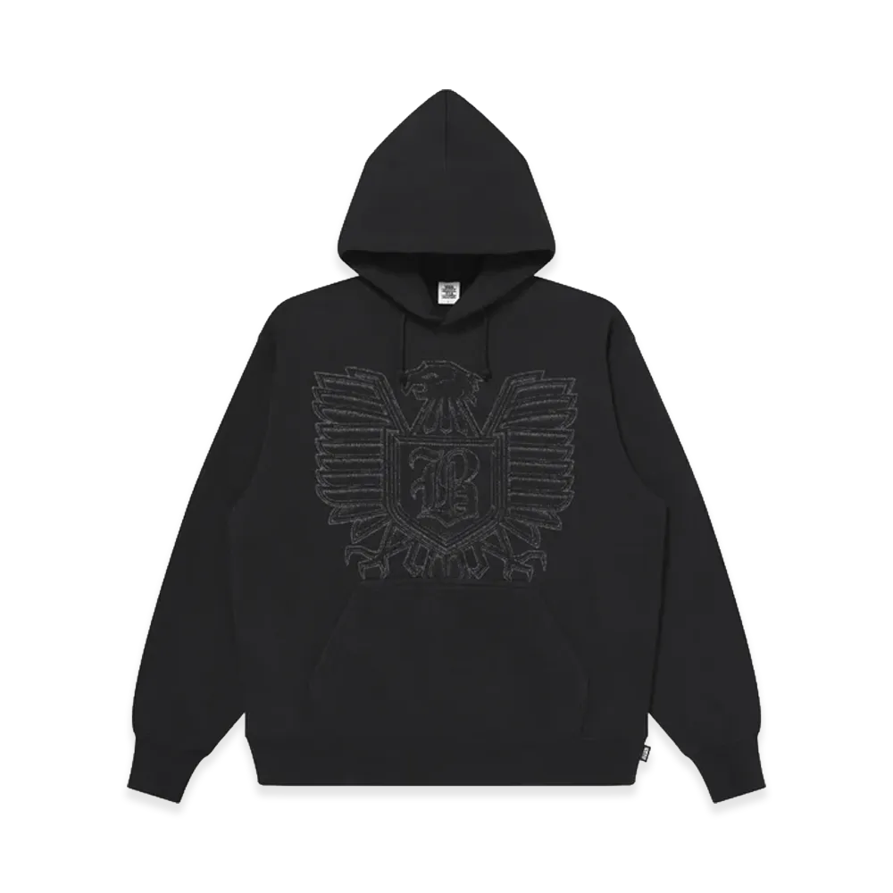 BlackEyePatch Gold Wing Washed Hoodie "Washed Black"