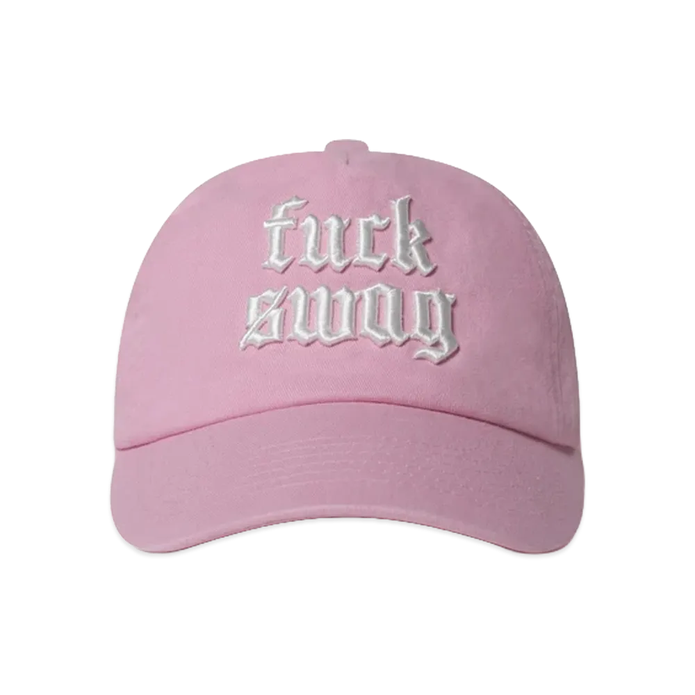 BlackEyePatch Fuck Swag 5 Panel Cap "Pink"