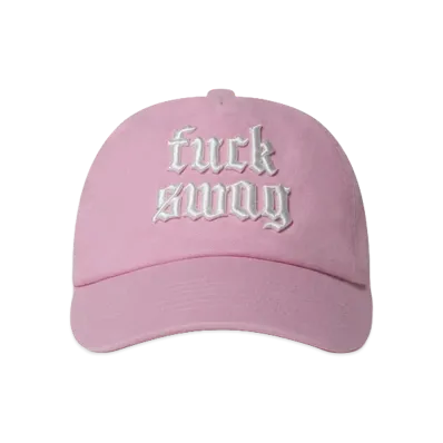 BlackEyePatch Fuck Swag 5 Panel Cap "Pink"