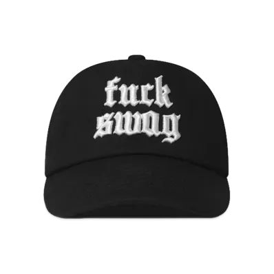 BlackEyePatch Fuck Swag 5 Panel Cap "Black"