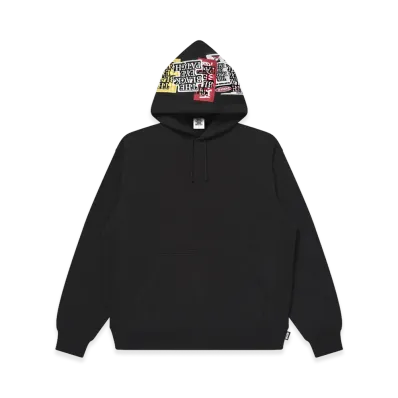 BlackEyePatch Assorted Labels Embroidered Hoodie "Black"