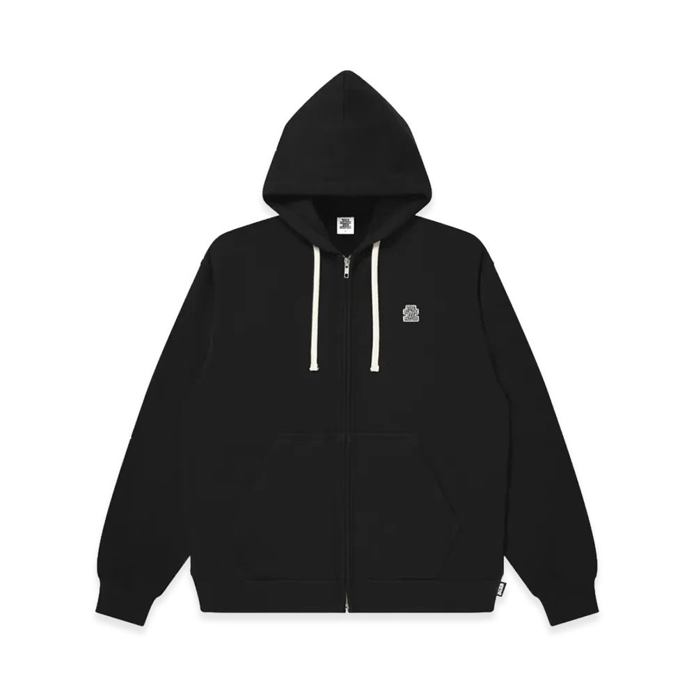 BlackEyePatch Small OG Label Kobe Terry Zip Hoodie "Black"