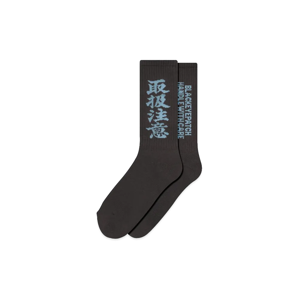BlackEyePatch HWC Socks "Charcoal"