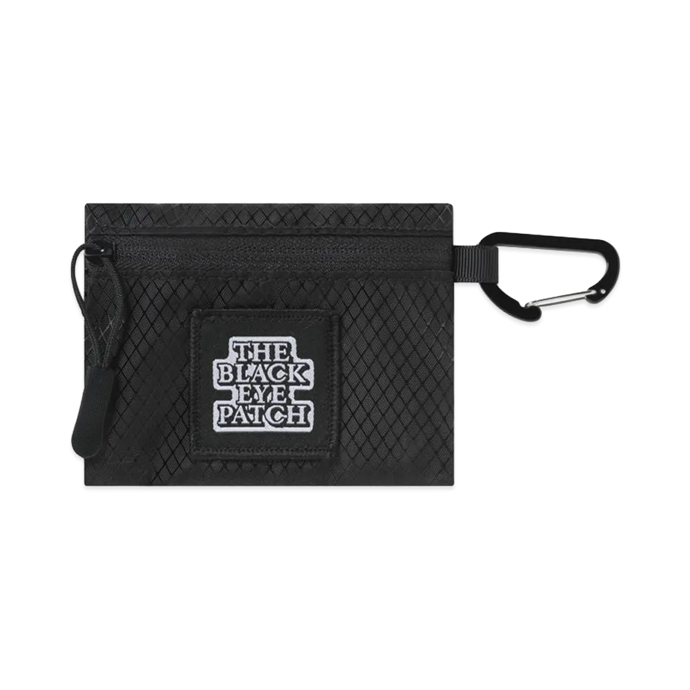 BlackEyePatch OG Label Mini Zip Pouch "Black"