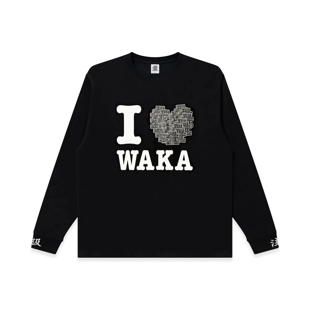 BlackEyePatch x W2R I Love Waka L/S Tee "Black"