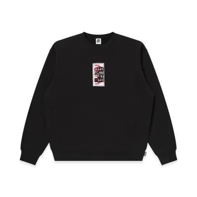 BlackEyePatch HWC Gesture Label Crew Sweat "Black"