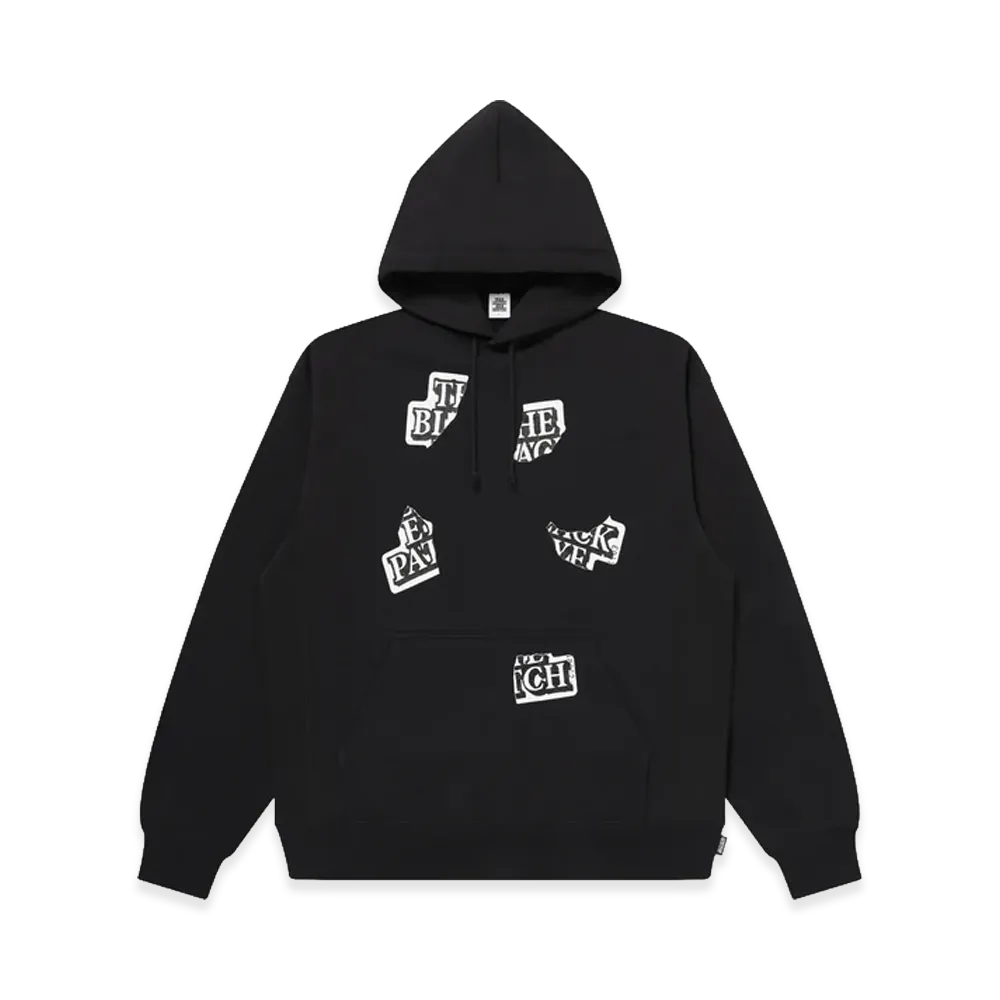 BlackEyePatch Torn OG Label Hoodie "Black"