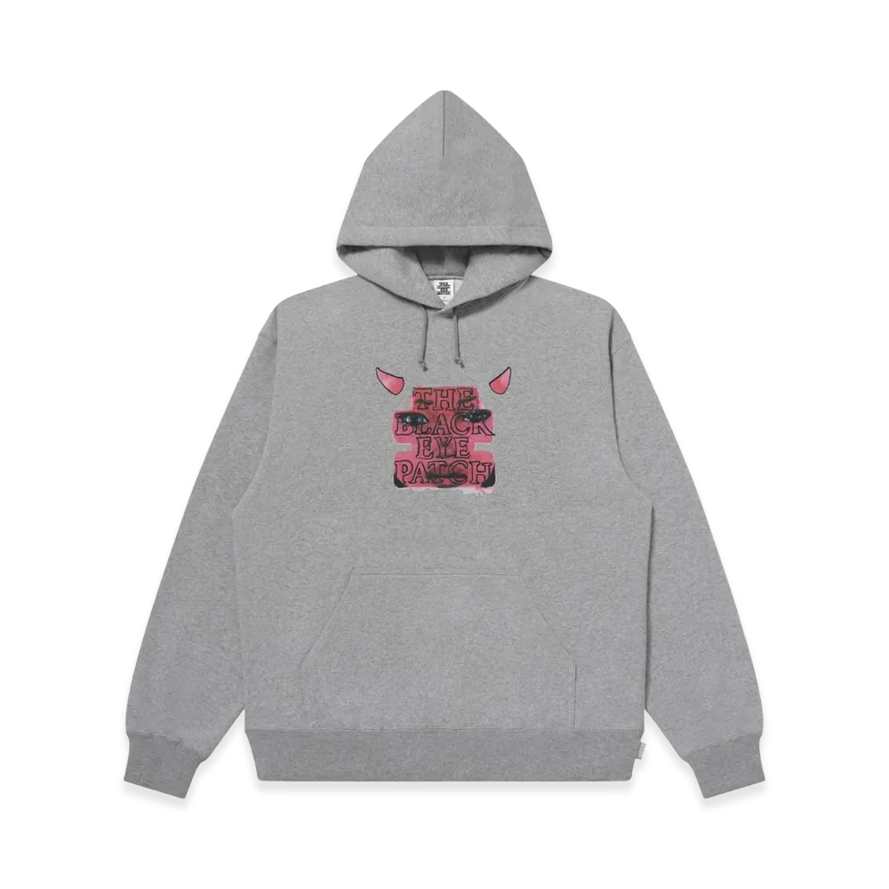 BlackEyePatch T-Rex OG Label Hoodie "Heather Gray"