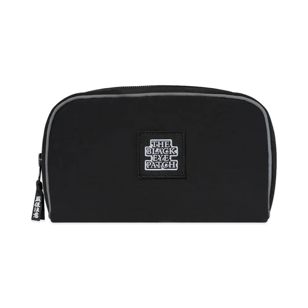 BlackEyePatch OG Label Reflector Mini Pouch "Black"