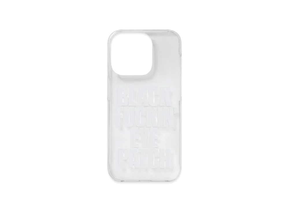 BlackEyePatch BFEP iPhone Case "Clear/White"
