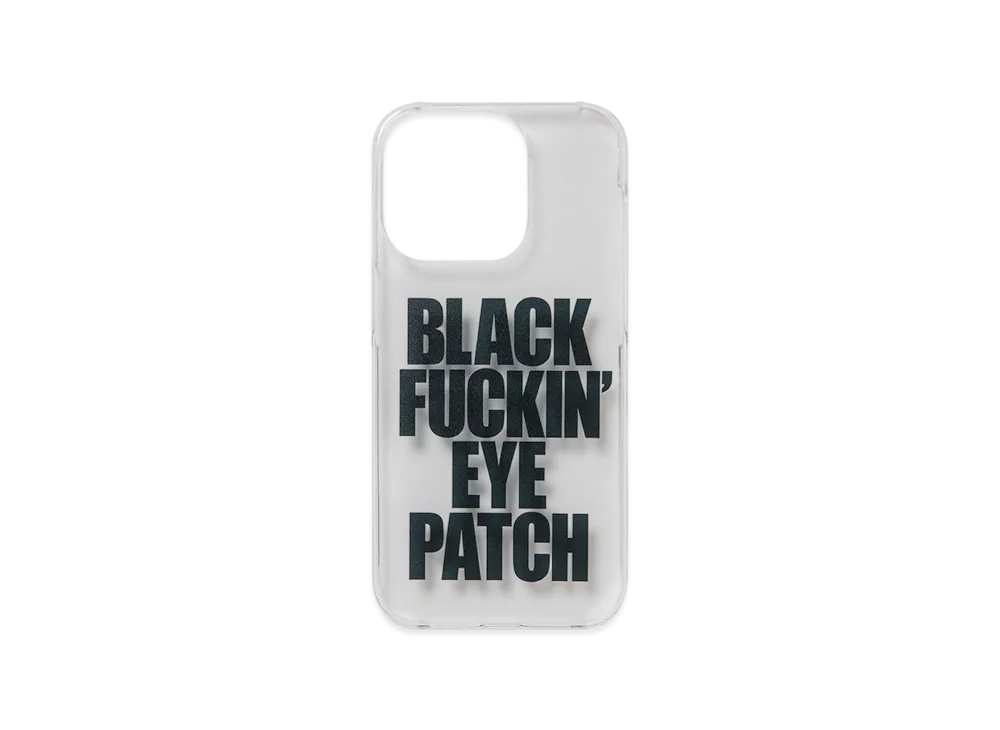 BlackEyePatch BFEP iPhone Case "Clear/Black"