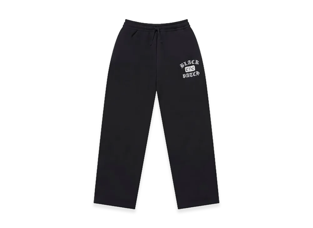 BlackEyePatch Rhinestoned OE Logo Sweat Pants "Black"